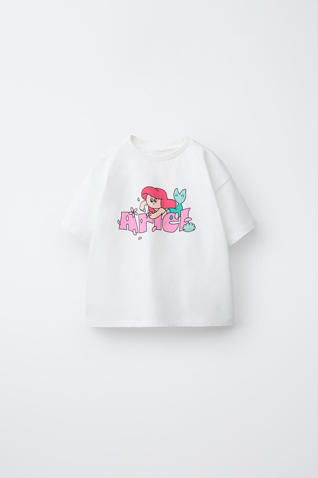 ФУТБОЛКА С ПРИНТОМ АРИЭЛЬ ПРИНЦЕССЫ © DISNEY