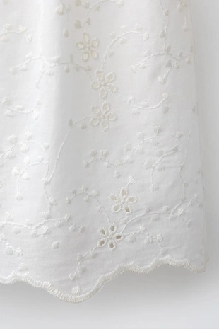 Платье с вышитыми цветами- Заказать в России