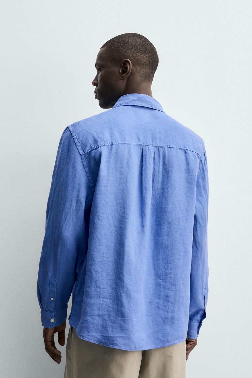 РУБАШКА ИЗ 100% ЛЬНА