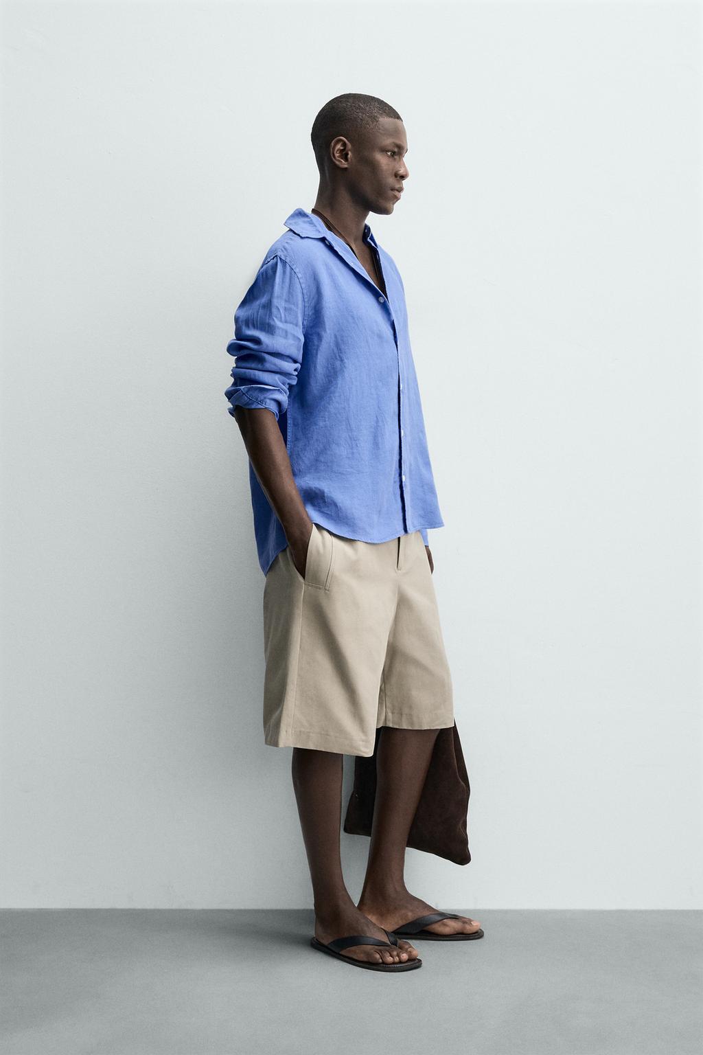 РУБАШКА ИЗ 100% ЛЬНА