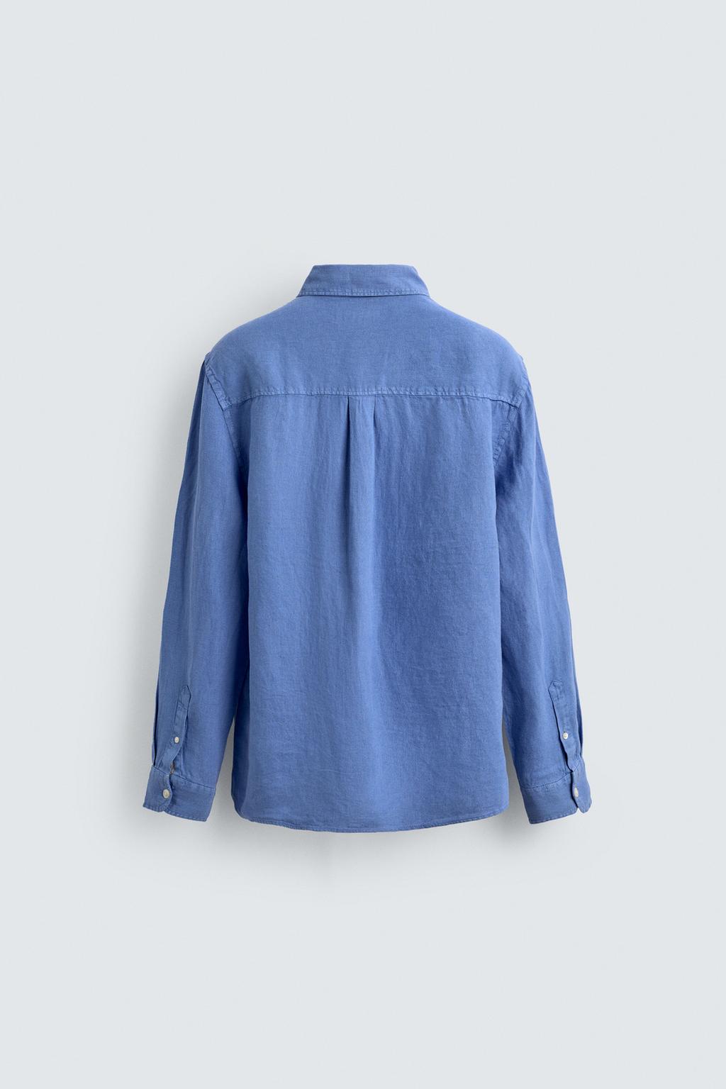 РУБАШКА ИЗ 100% ЛЬНА