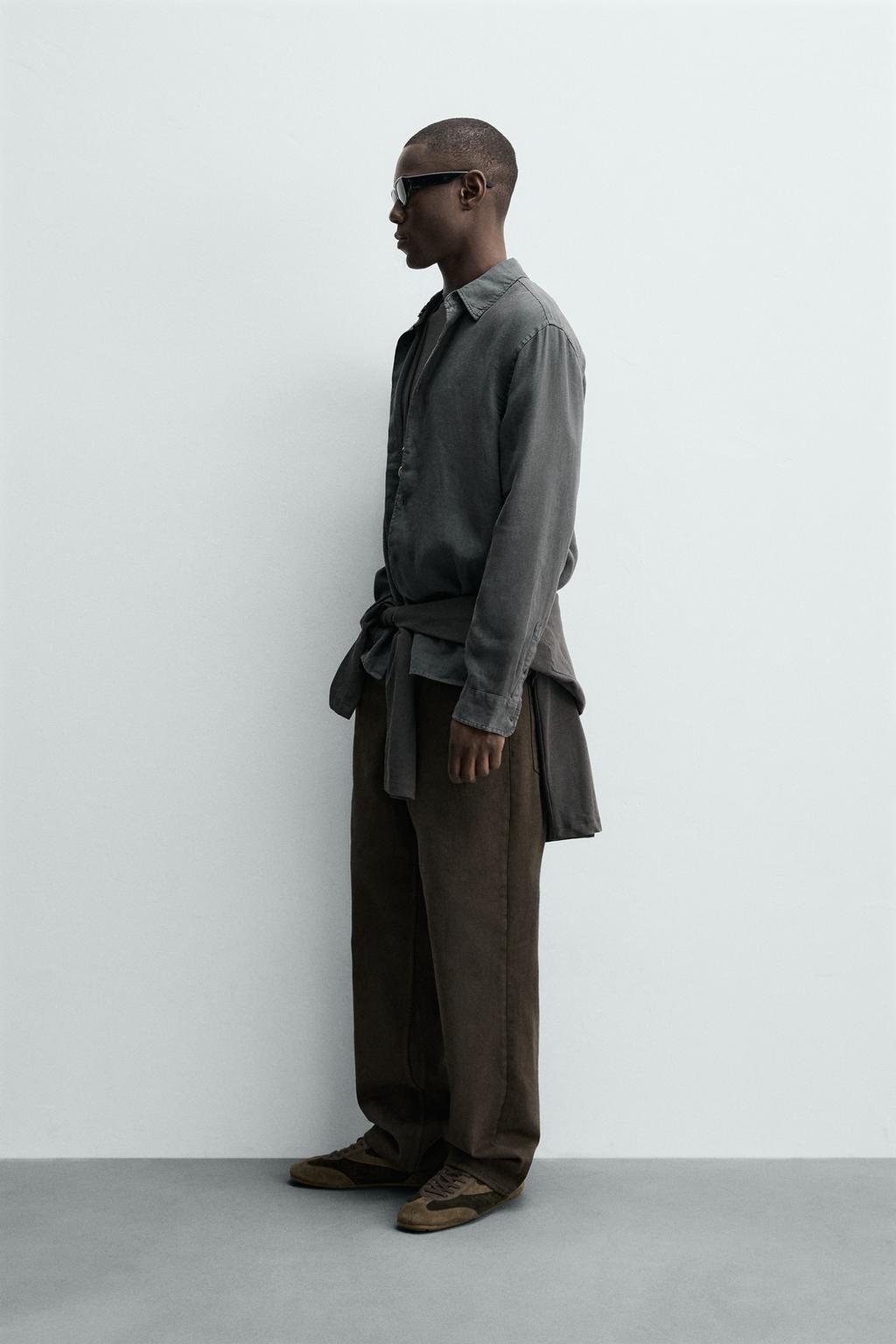 РУБАШКА ИЗ 100% ЛЬНА