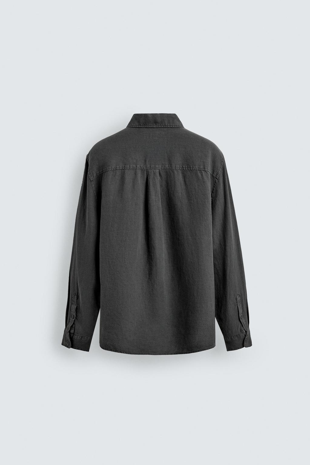 РУБАШКА ИЗ 100% ЛЬНА