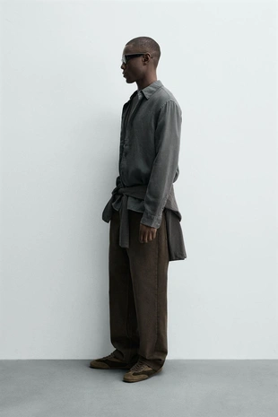 Рубашка из 100% льна