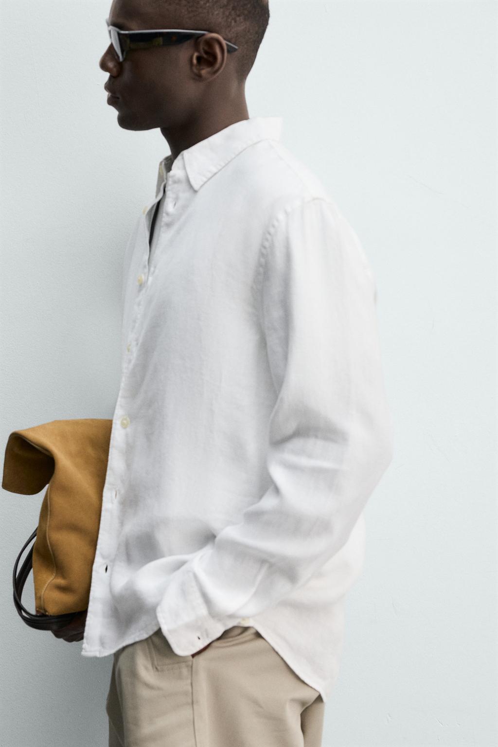 РУБАШКА ИЗ 100% ЛЬНА