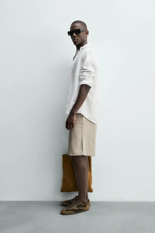 Рубашка из 100% льна