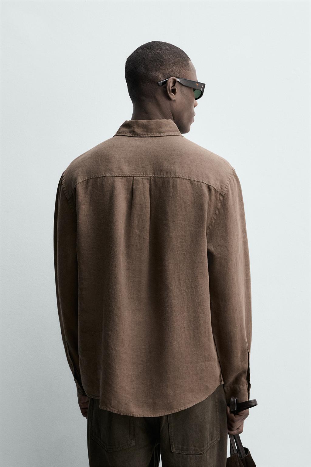 РУБАШКА ИЗ 100% ЛЬНА