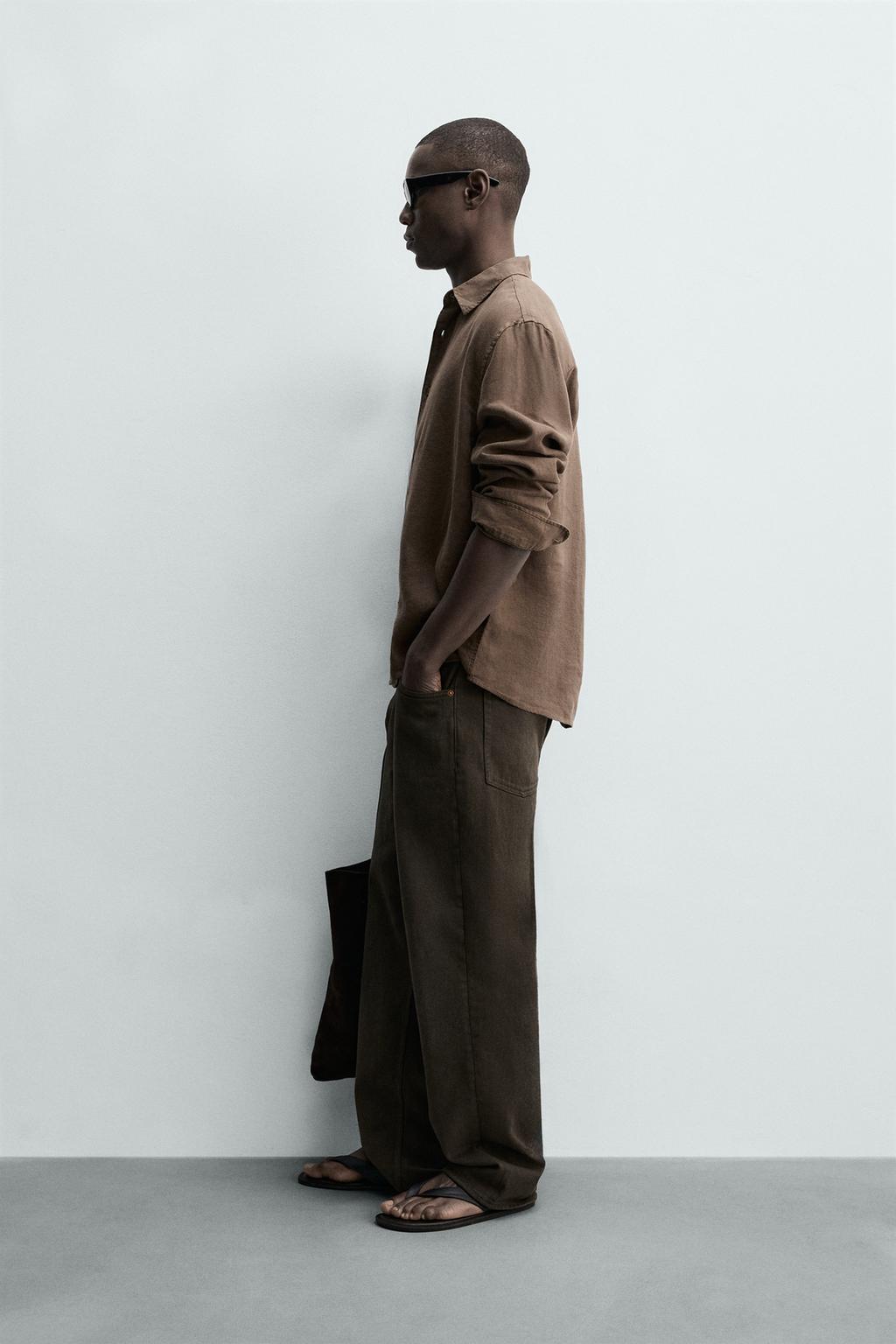 РУБАШКА ИЗ 100% ЛЬНА