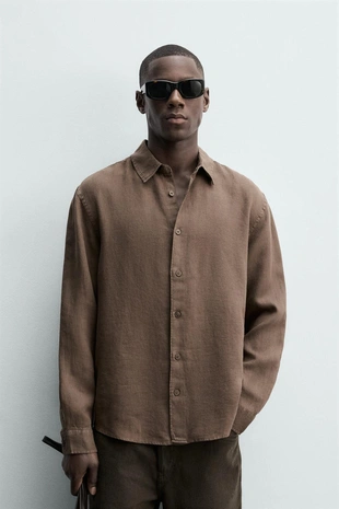 Рубашка из 100% льна