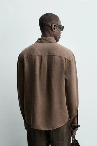 Рубашка из 100% льна