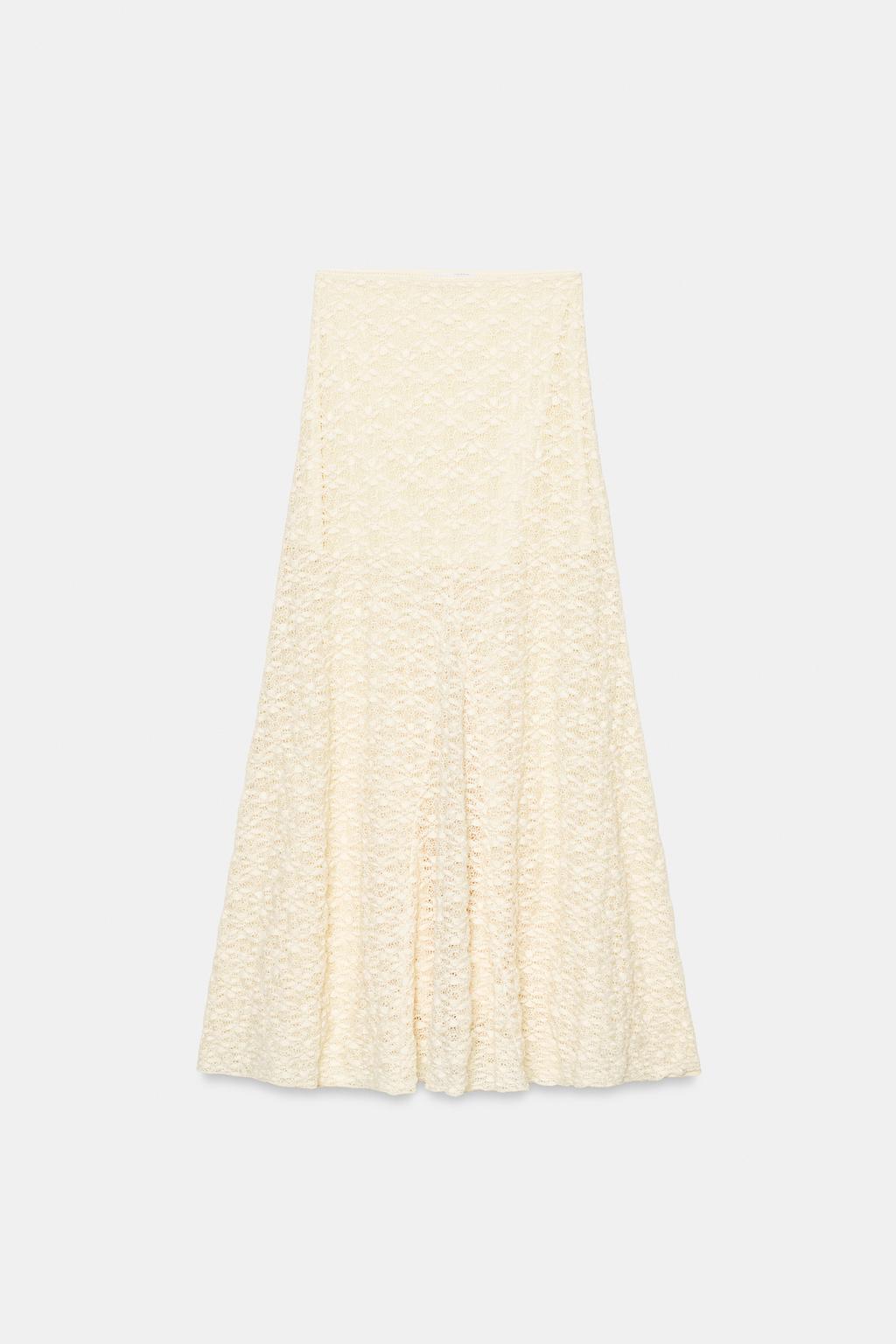 ДЛИННАЯ КРУЖЕВНАЯ ЮБКА