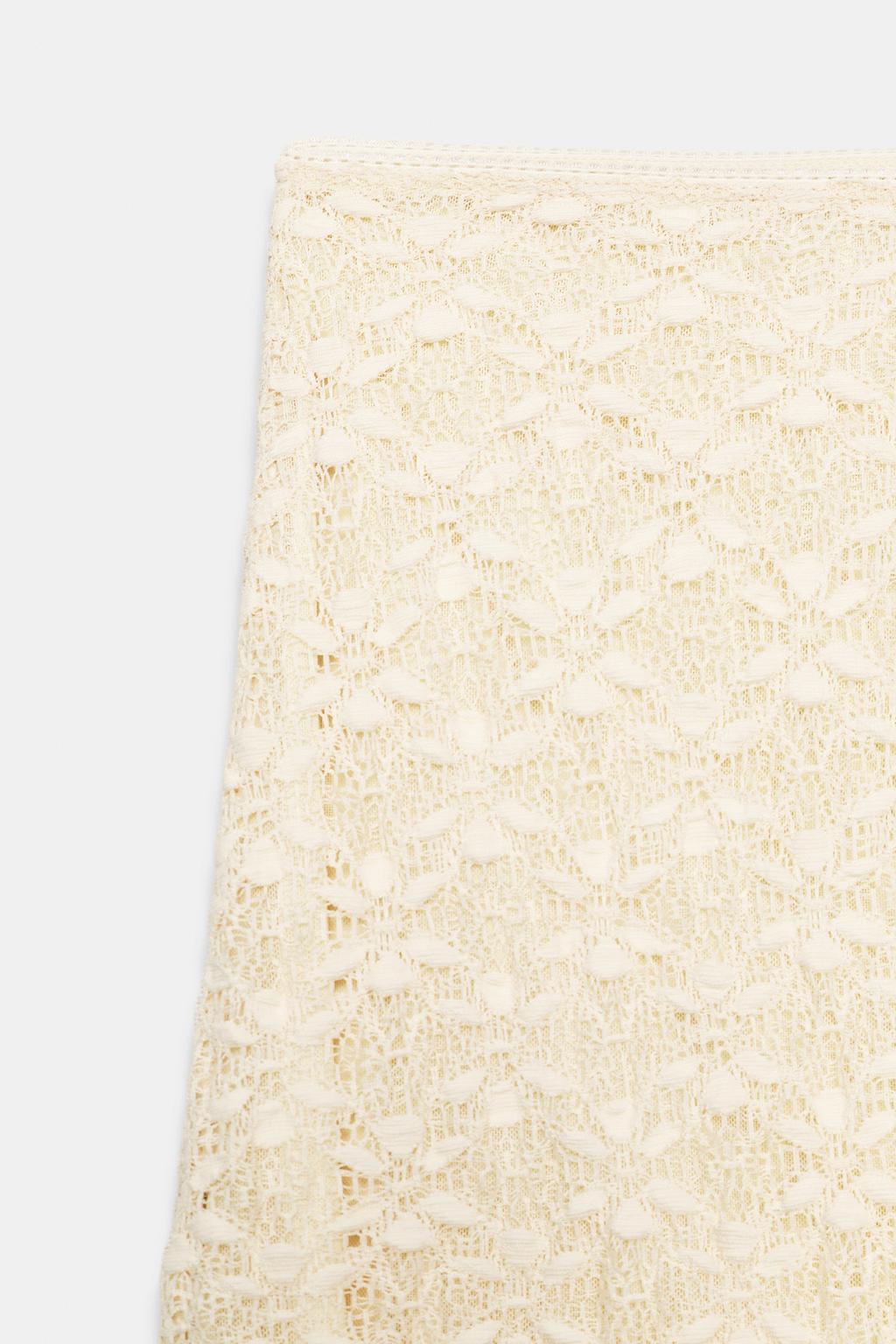 ДЛИННАЯ КРУЖЕВНАЯ ЮБКА