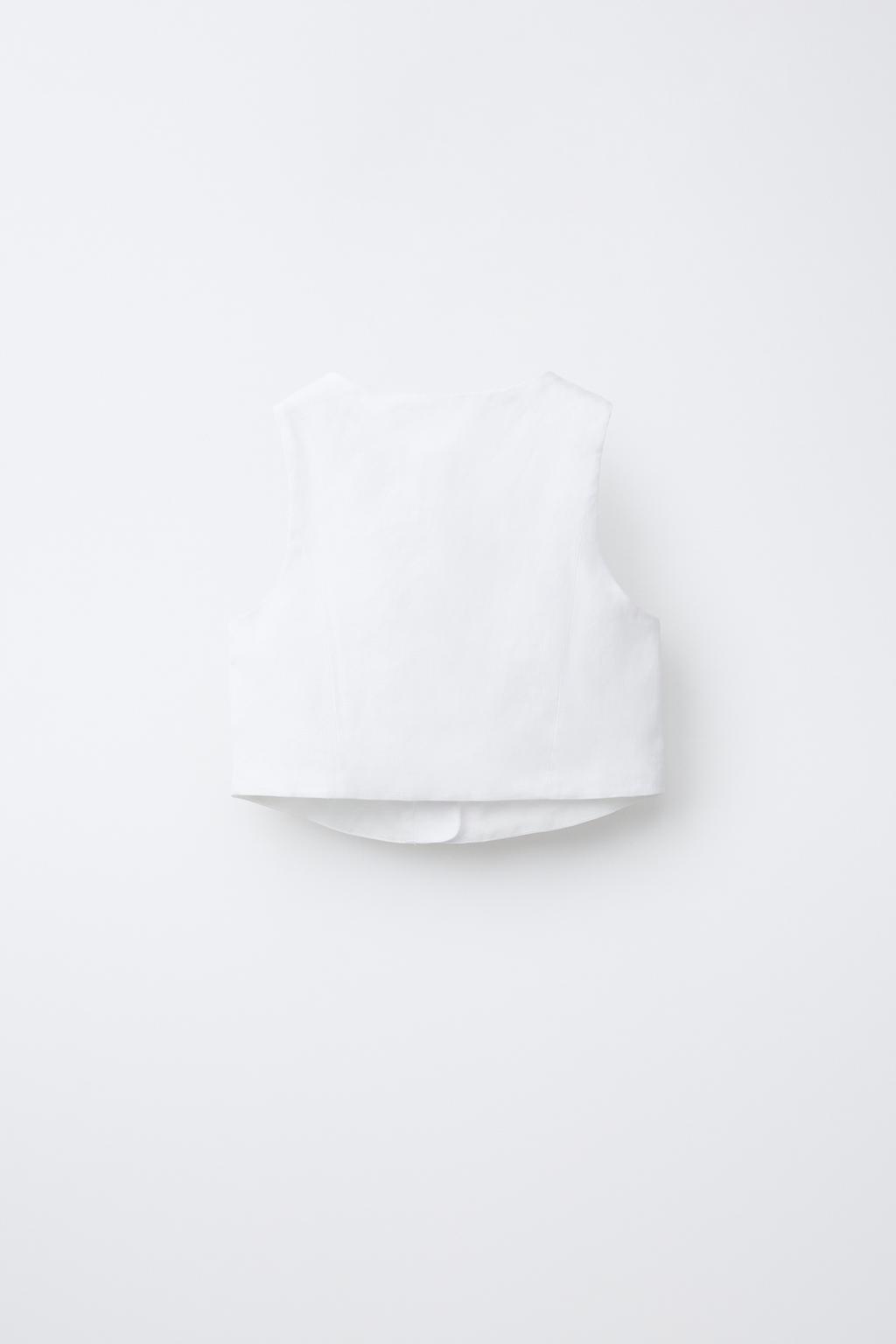 ЖИЛЕТ ИЗ 100% ЛЬНА