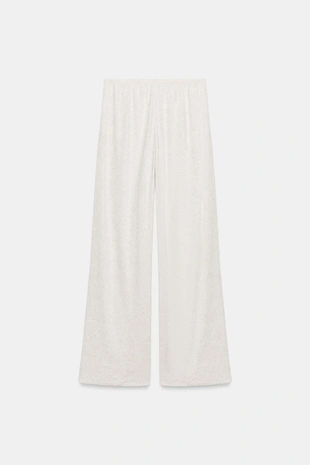 Брюки прямого кроя в стиле рустик- Заказать в России