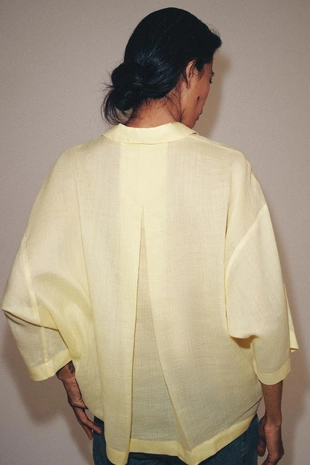 Струящаяся рубашка оверсайз — Zw Collection- Заказать в России