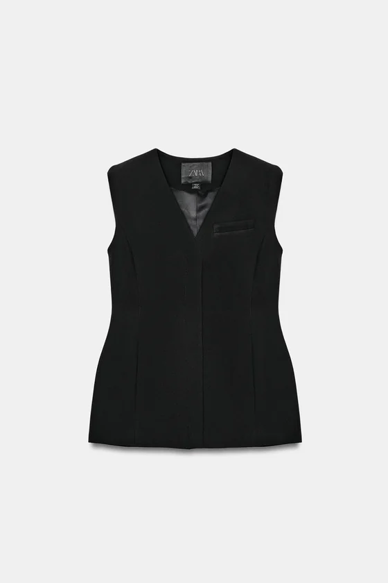 ЖИЛЕТ ОБЛЕГАЮЩЕГО КРОЯ — коллекция Zara «ZW»