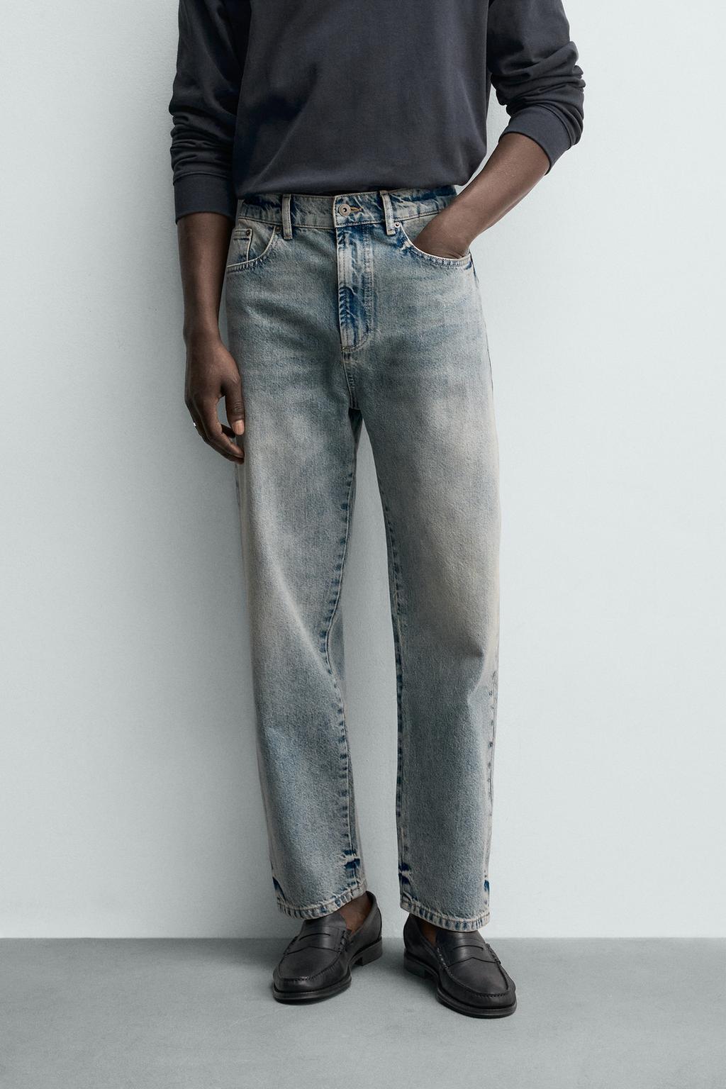 ДЖИНСЫ STRAIGHT ДЛИНОЙ ДО ЩИКОЛОТКИ