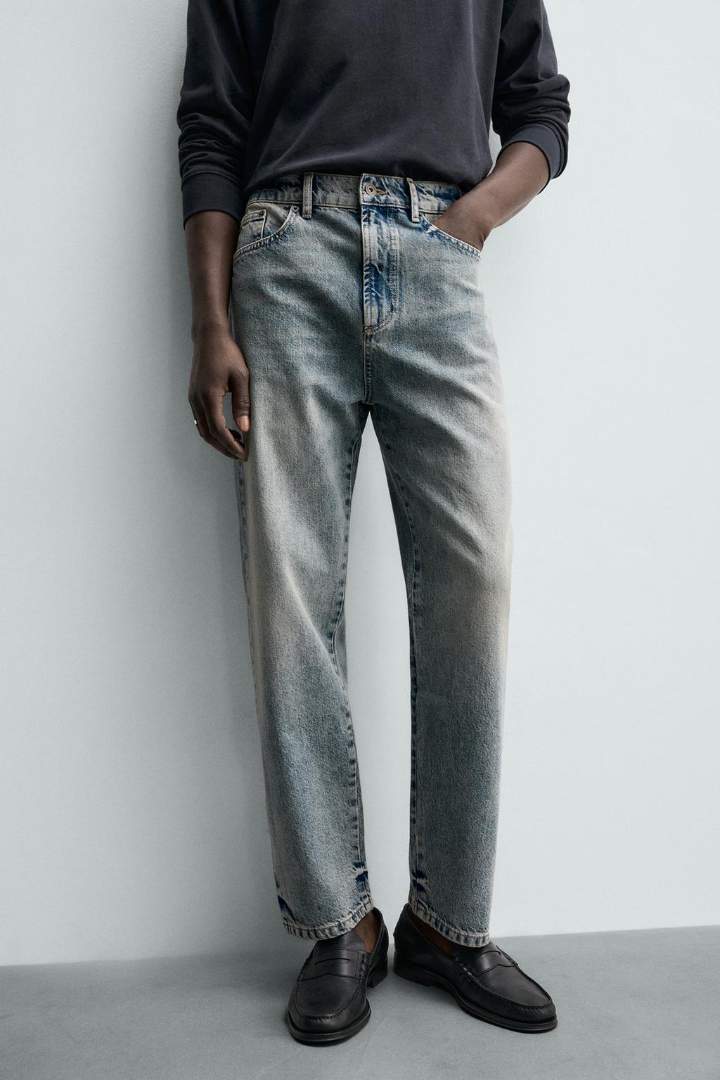 ДЖИНСЫ STRAIGHT ДЛИНОЙ ДО ЩИКОЛОТКИ