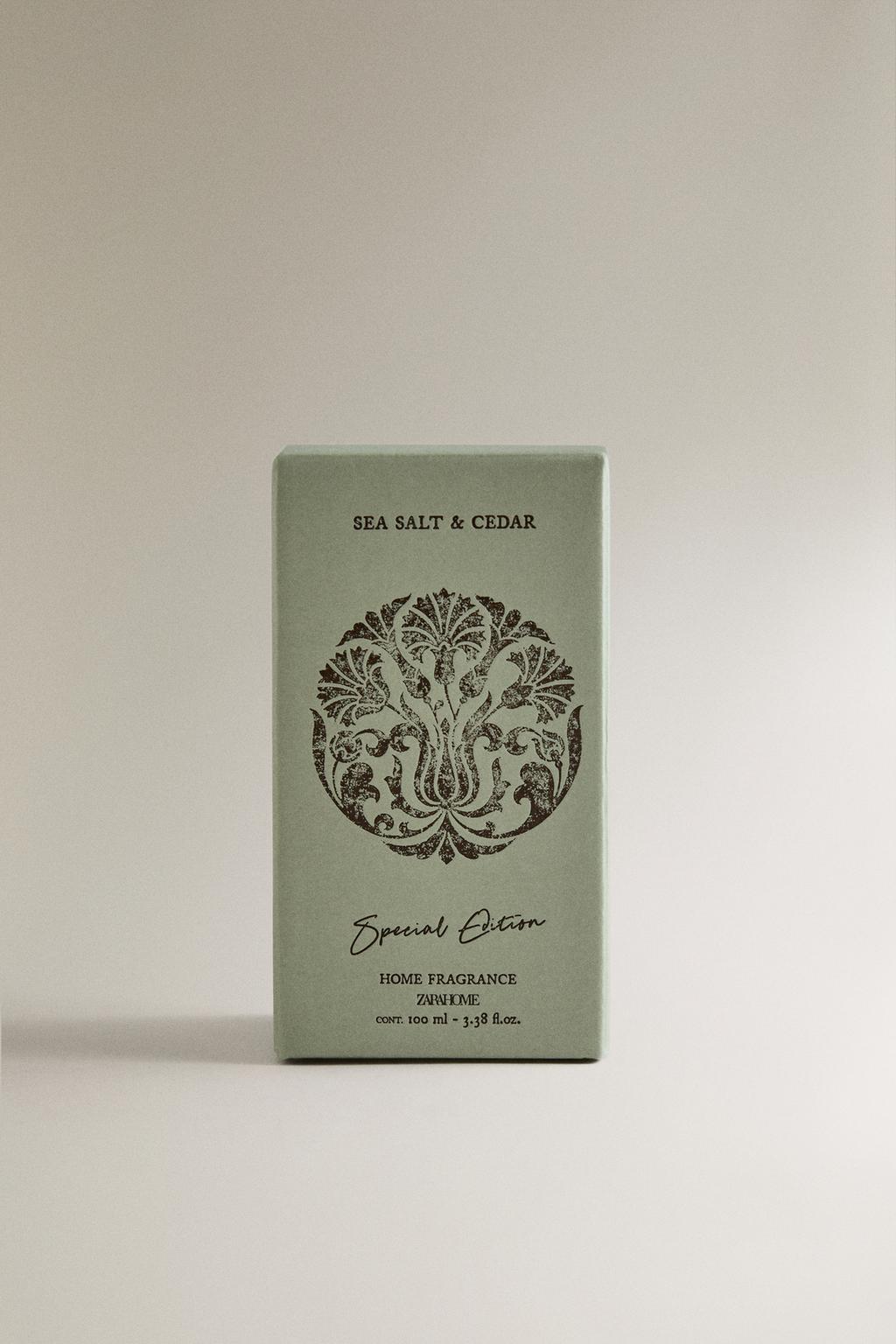 (100 мл) диффузоры с морской солью и кедром