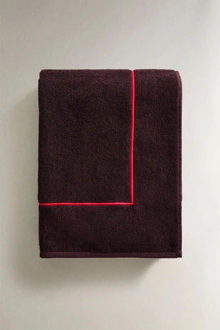 Пляжное полотенце с простым краем- Заказать в России