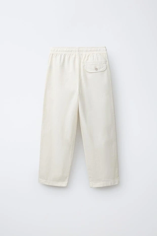 Струящиеся хлопковые брюки