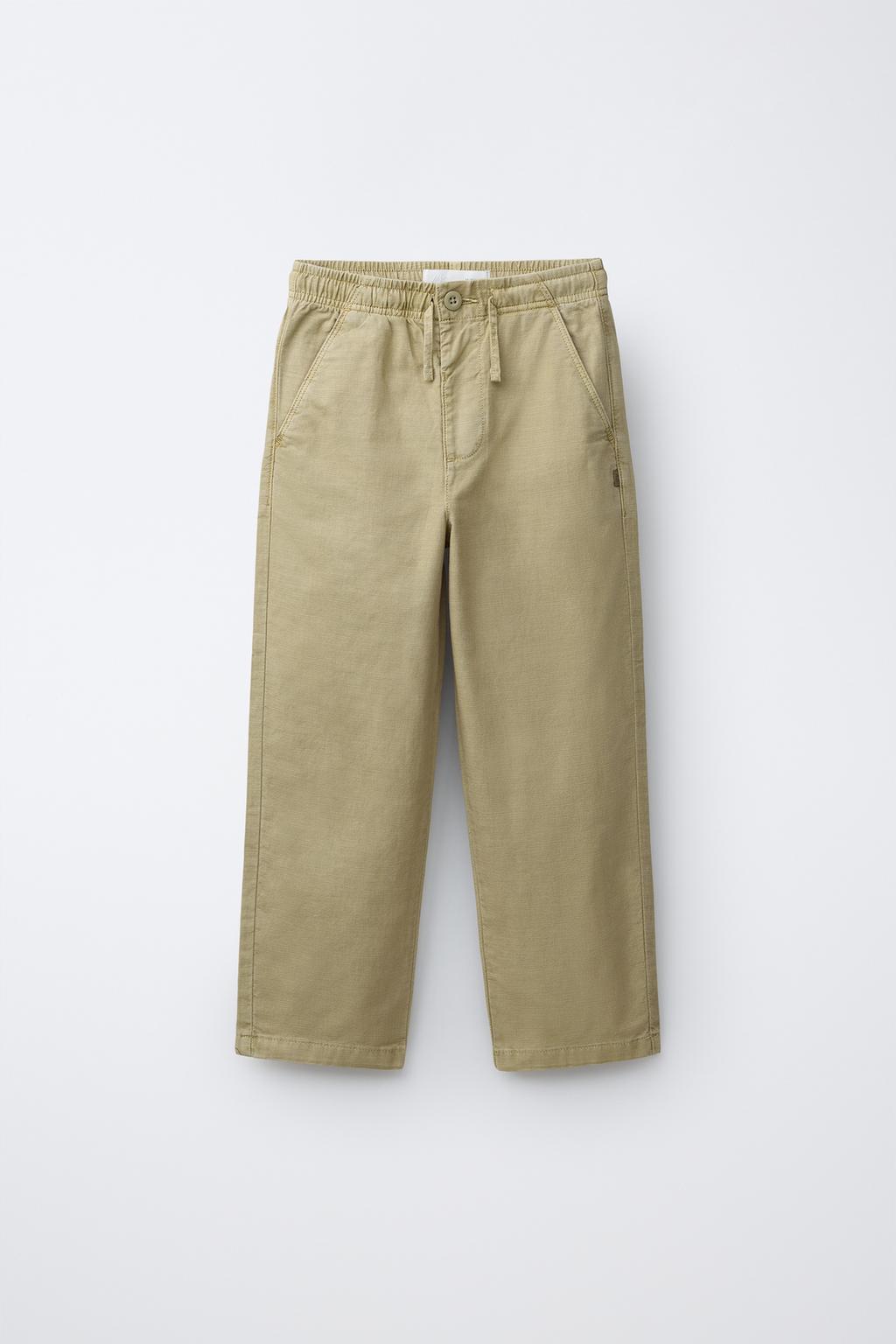 СТРУЯЩИЕСЯ ХЛОПКОВЫЕ БРЮКИ