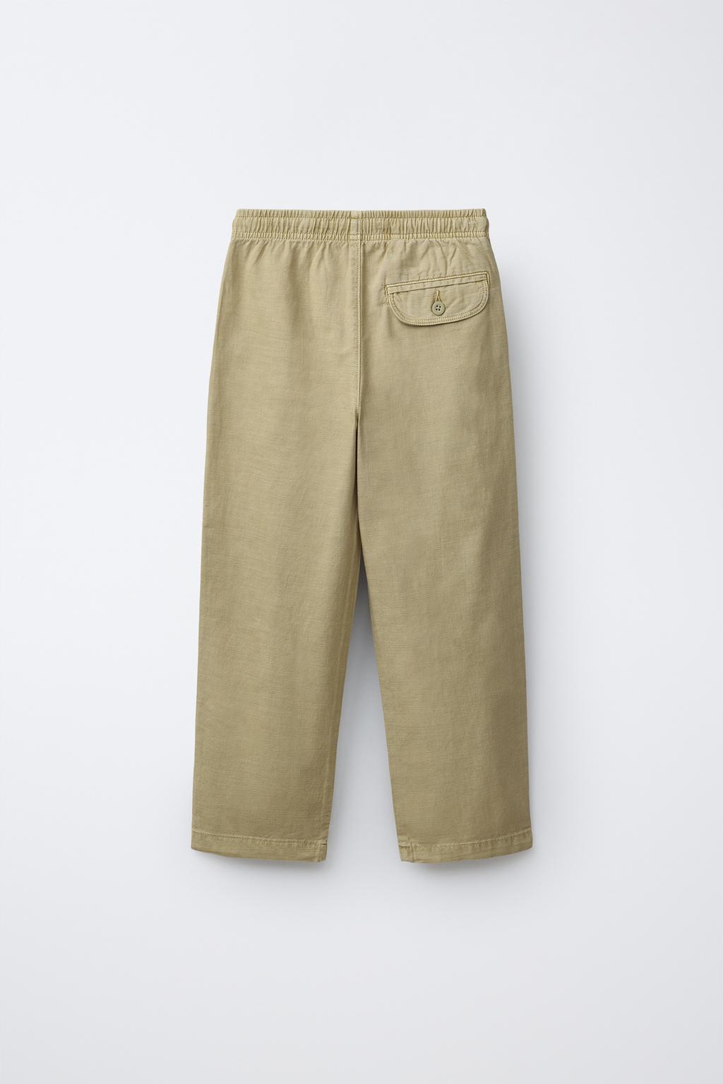 СТРУЯЩИЕСЯ ХЛОПКОВЫЕ БРЮКИ