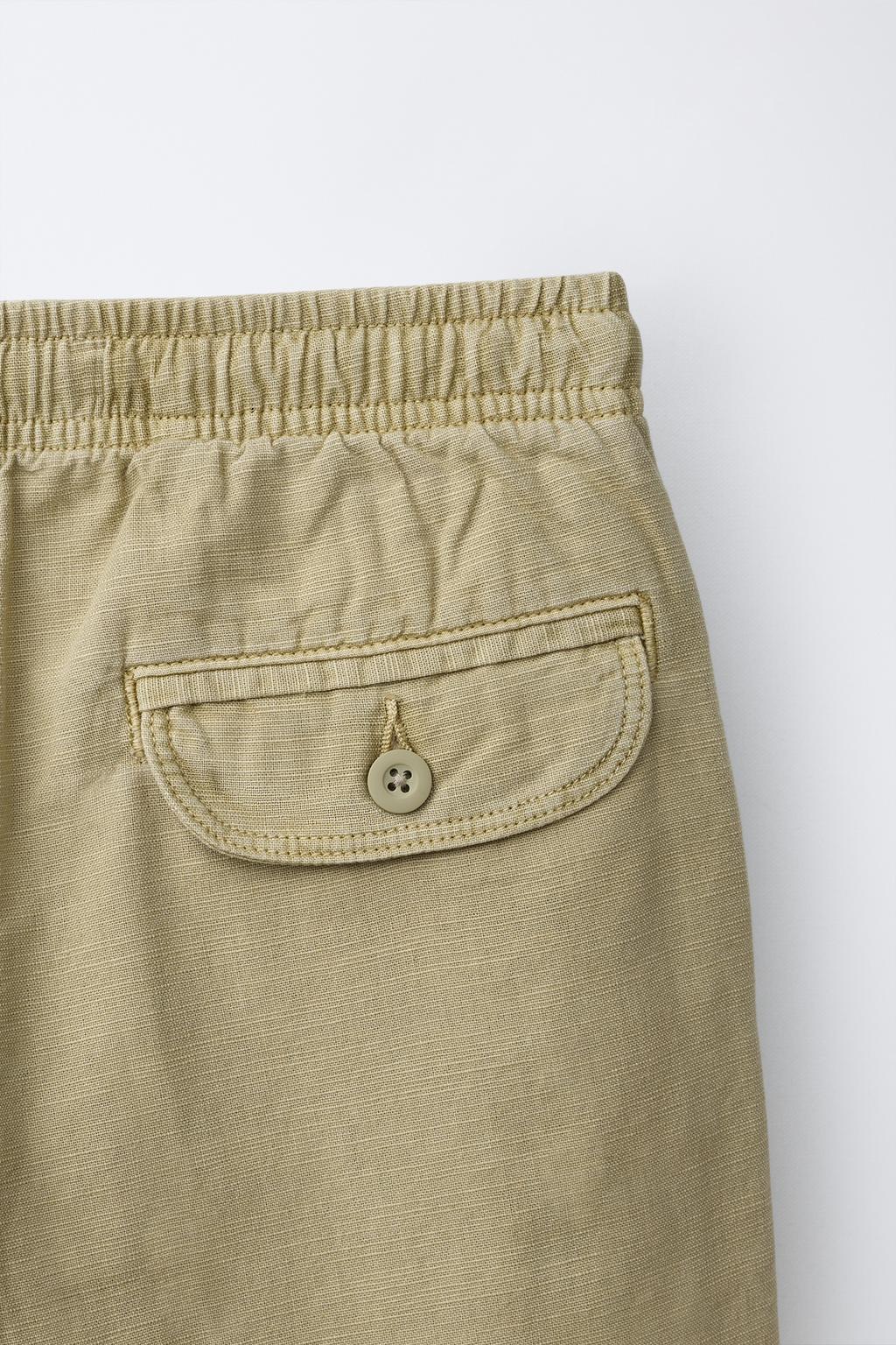 СТРУЯЩИЕСЯ ХЛОПКОВЫЕ БРЮКИ