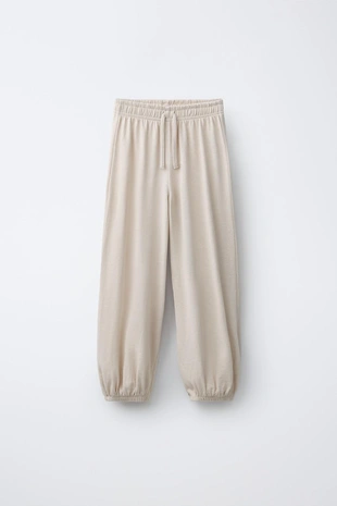 Комплект из футболки с завязками и брюк-джоггеров- Заказать в России