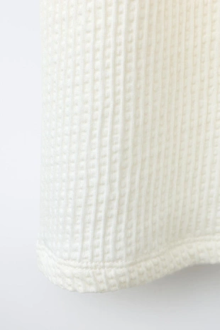 Платье из комбинированной ткани- Заказать в России