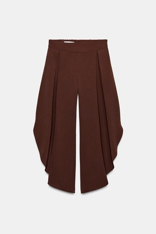 Широкие брюки с разрезами- Заказать в России