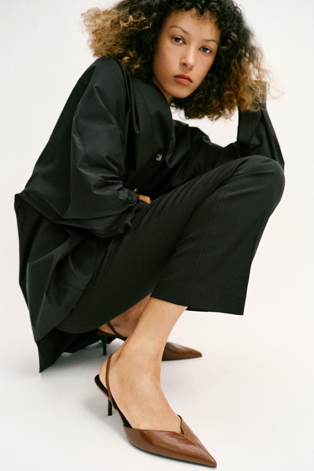 ТУФЛИ-МЮЛИ НА КАБЛУКЕ