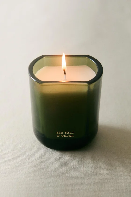 (220 г) ароматичная свеча sea salt & cedar