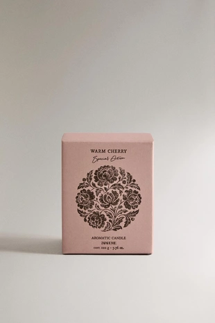 (220 г) ароматная свеча теплая вишня- Заказать в России
