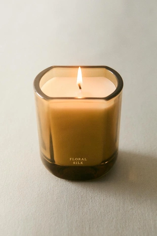 (220 г) запаховая свеча из шелка с цветочным ароматом- Заказать в России