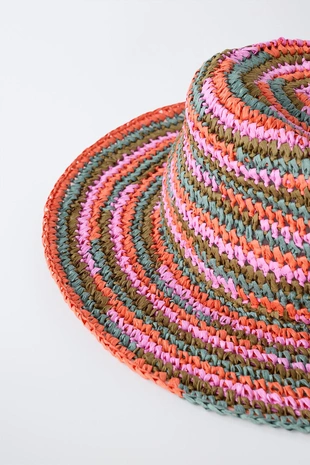 Шляпа в полоску- Заказать в России