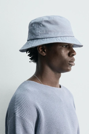 Панама с эффектом потертости