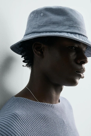 Панама с эффектом потертости