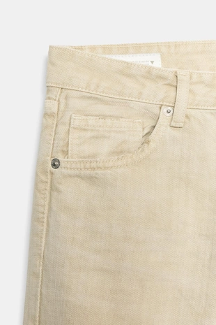 Джинсы широкие с низкой посадкой trf