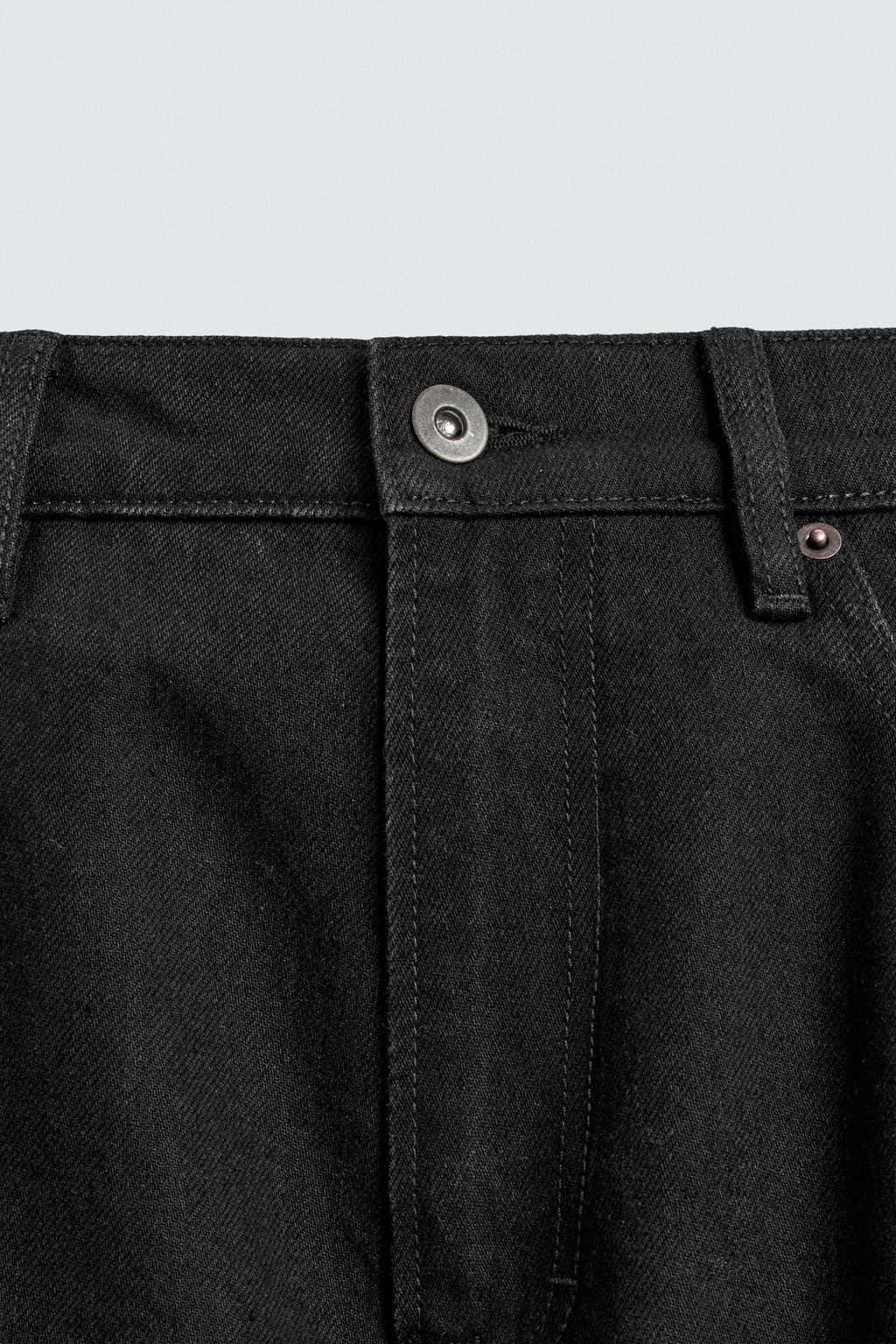 ДЖИНСЫ BARREL С МОЛНИЯМИ