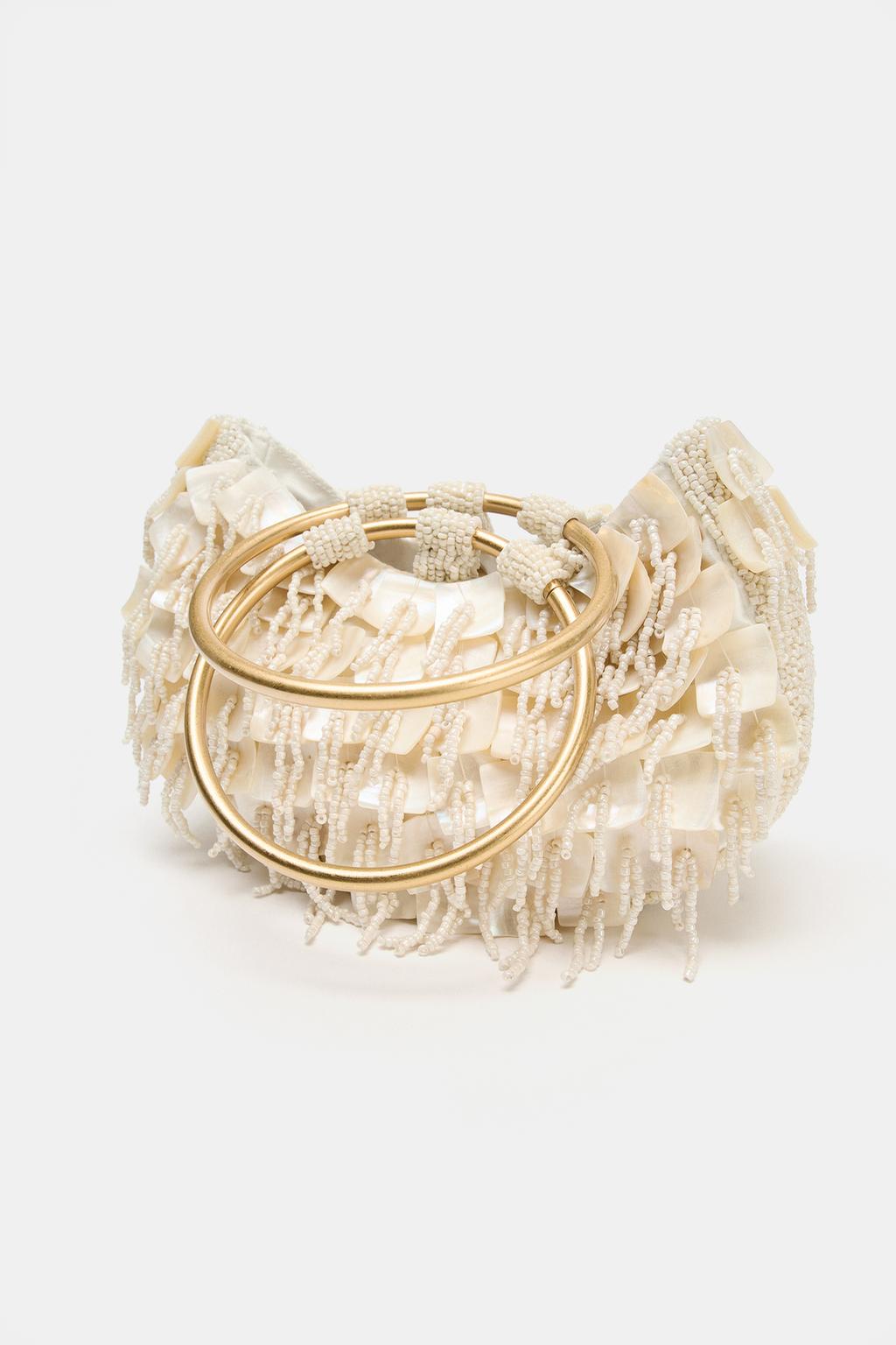 СУМКА-МЕШОК С ПЕРЛАМУТРОВЫМ ЭФФЕКТОМ