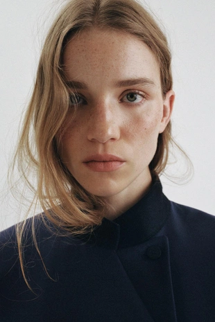 Приталенный блейзер с контрастной отделкой — Zw Collection- Заказать в России