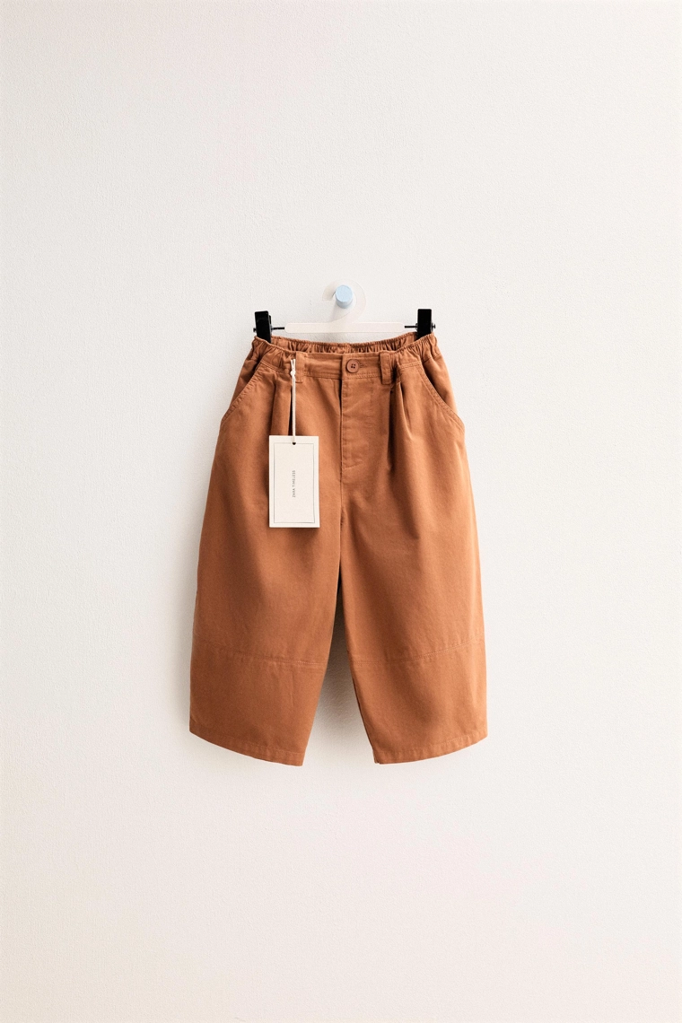 Брюки Zara «Timeless» - сбалансированные плиссированные шаровары