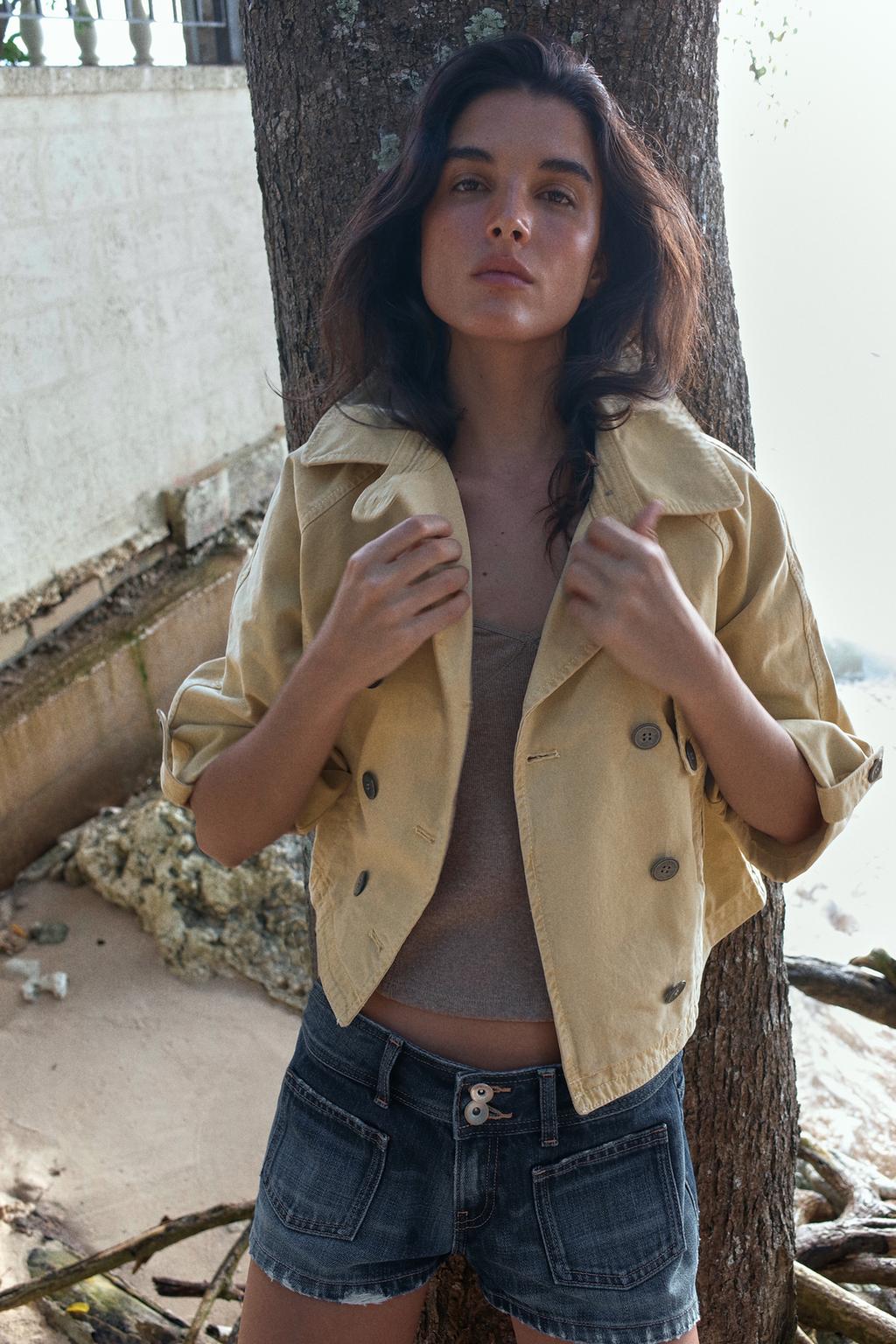 КОРОТКИЙ ТРЕНЧ С ЭФФЕКТОМ ПОТЕРТОСТИ