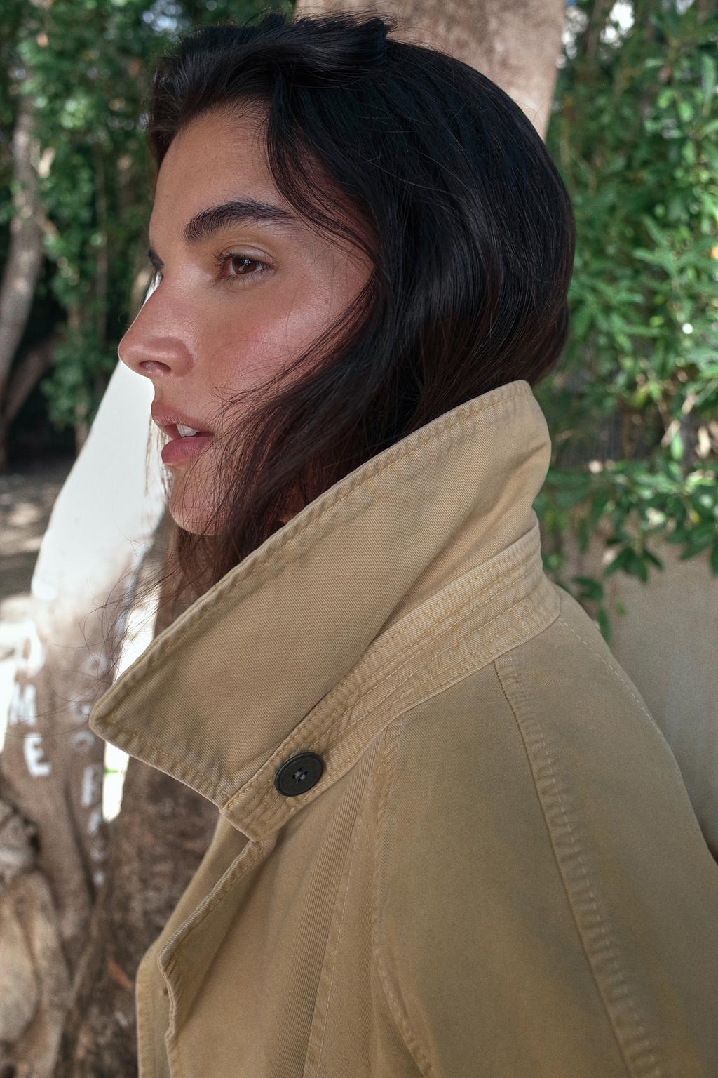 КОРОТКИЙ ТРЕНЧ С ЭФФЕКТОМ ПОТЕРТОСТИ