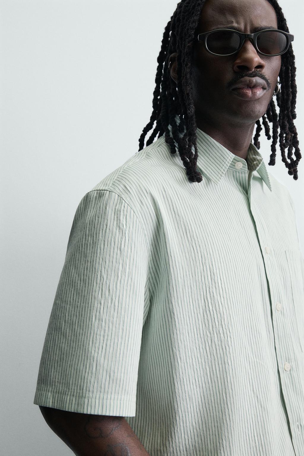 УКОРОЧЕННАЯ РУБАШКА В КЛЕТКУ