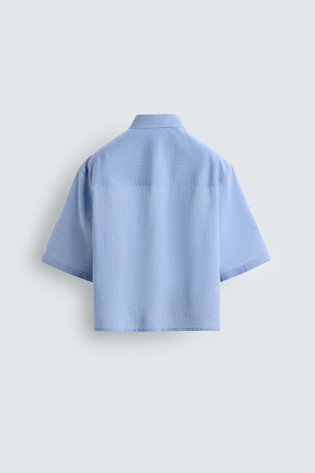 УКОРОЧЕННАЯ РУБАШКА В КЛЕТКУ