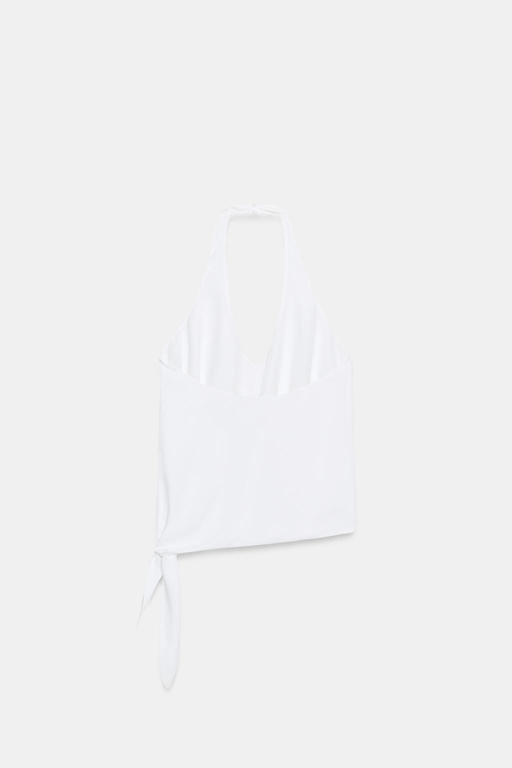 ТОП С ГОРЛОВИНОЙ ХАЛТЕР И ЗАВЯЗКАМИ