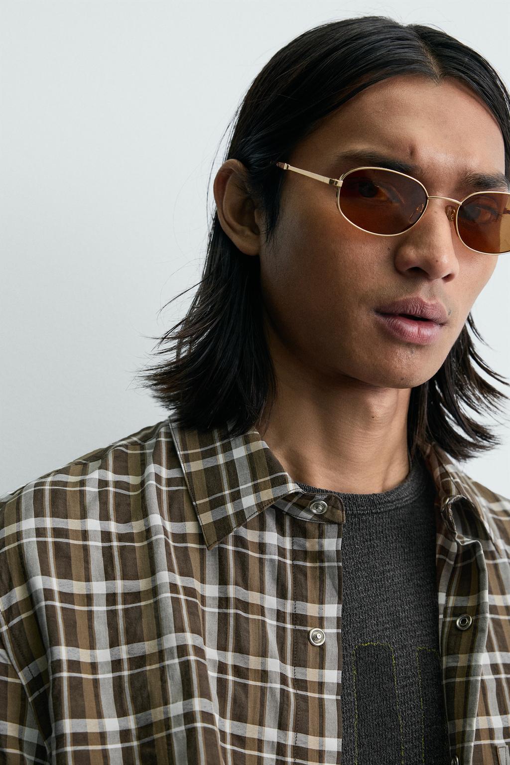 РУБАШКА RELAXED FIT В КЛЕТКУ