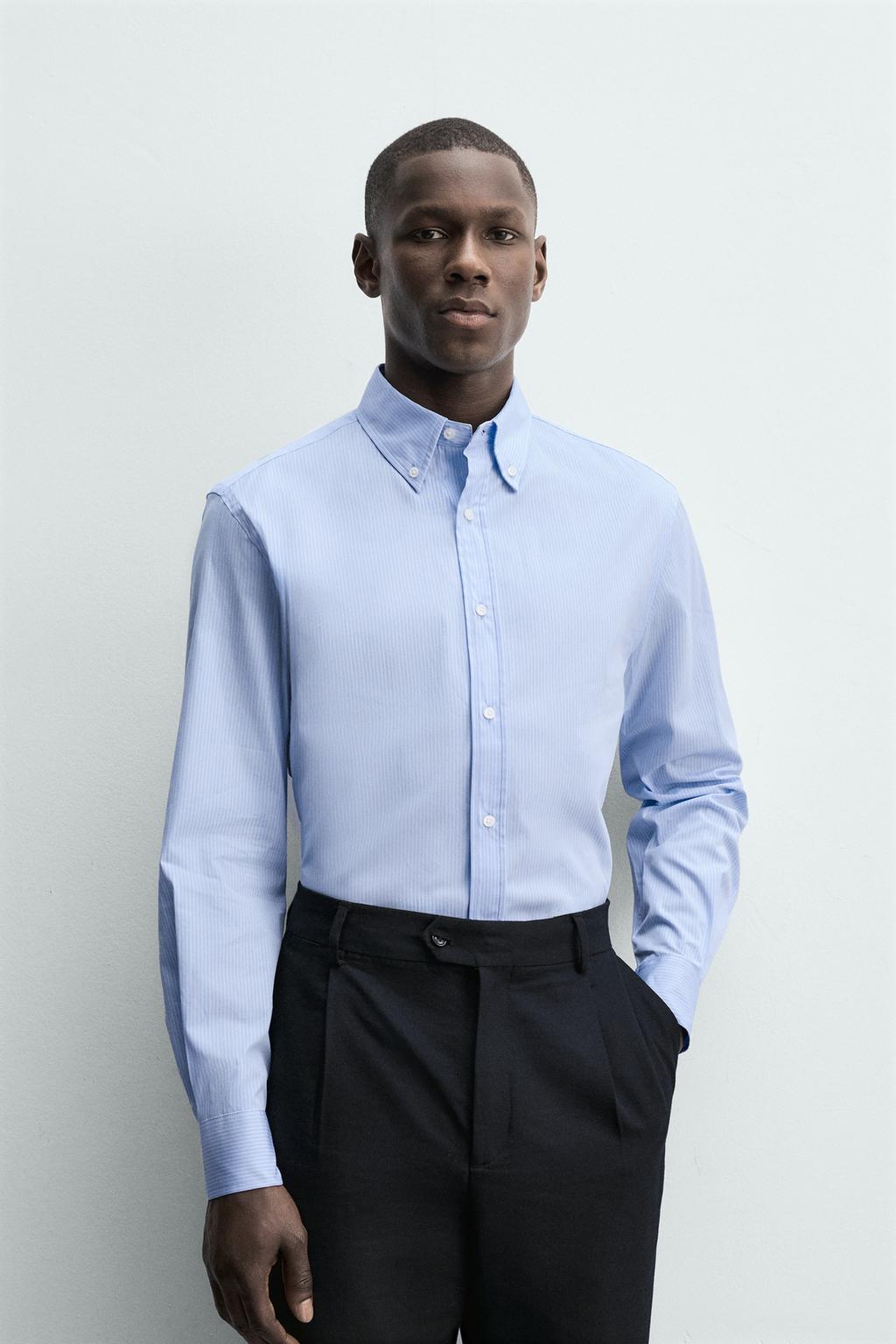 РУБАШКА REGULAR FIT В ПОЛОСКУ